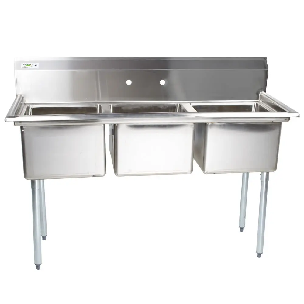 Three Sink Unit