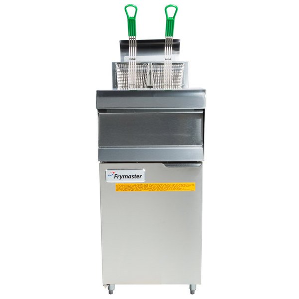 Frymaster High Efficiency Twin Tank Fryer With Digital Controls Without Filter Gas
