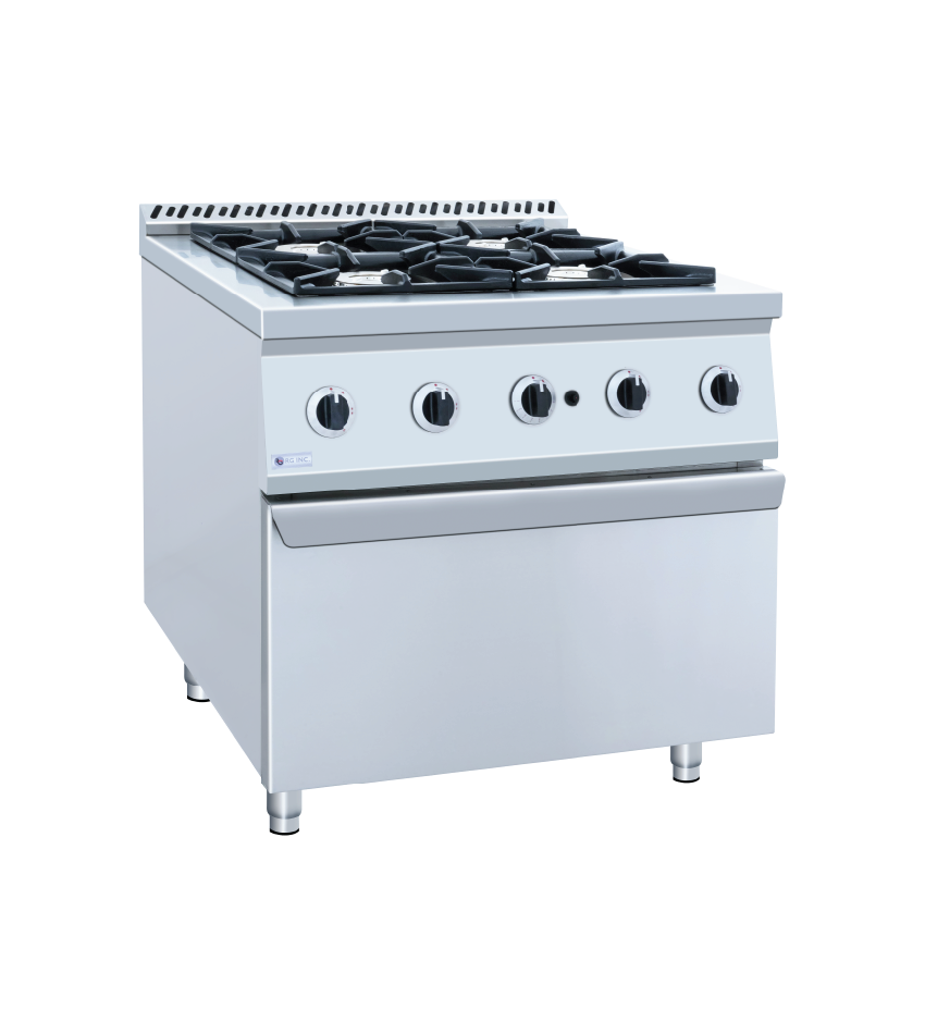 Four Burner Gas Range Prima Plus 900