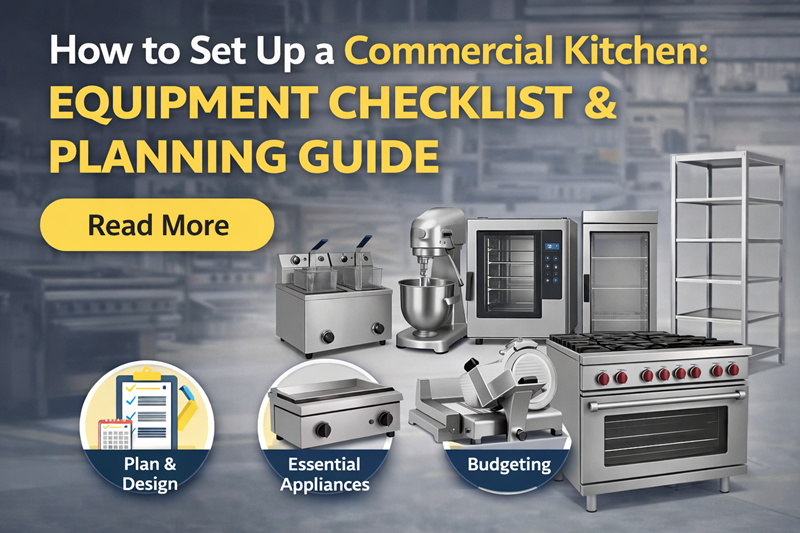 How to Set Up a Commercial Kitchen: Equipment Checklist & Planning Guide