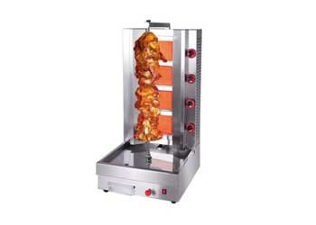Gas Table-Top Shawarma Machine – 4 Burner
