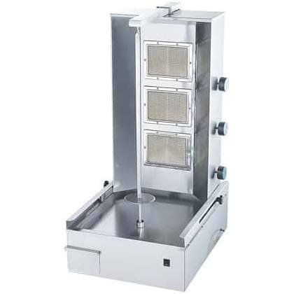 Gas Table Top Shawarma Machine 3 Burner