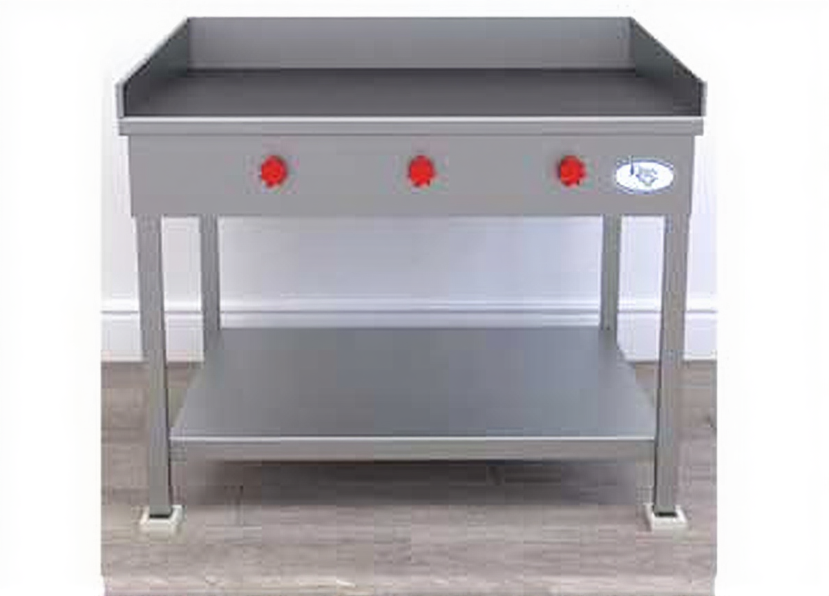 Commercial Chapati Plate with Built-in Puffer