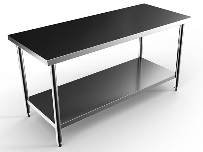 Stainless Steel Multipurpose Work Table for Commercial Kitchens
