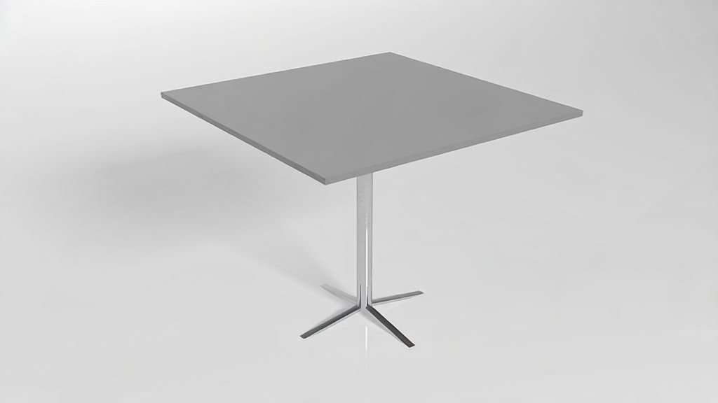 SS Standing Dining Table Square